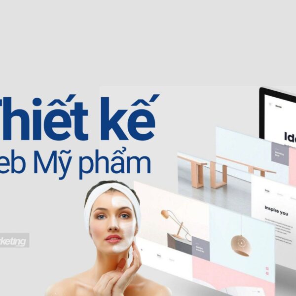 Thiết kế website mỹ phẩm
