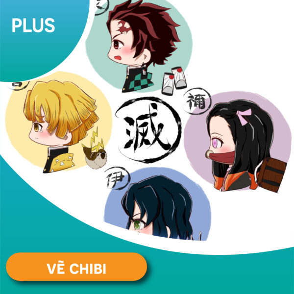 vẽ chibi PLUS