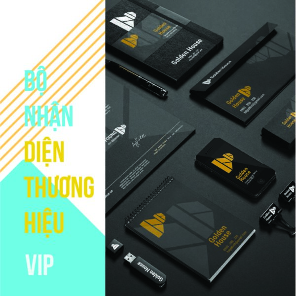 Bộ nhận diện thương hiệu VIP