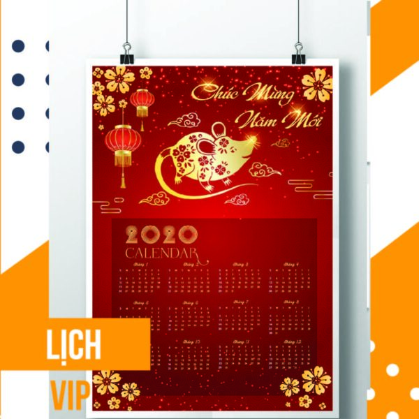 Lịch treo tường VIP