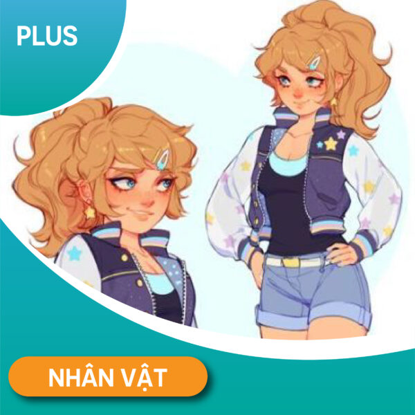 Vẽ nhân vật game PLUS