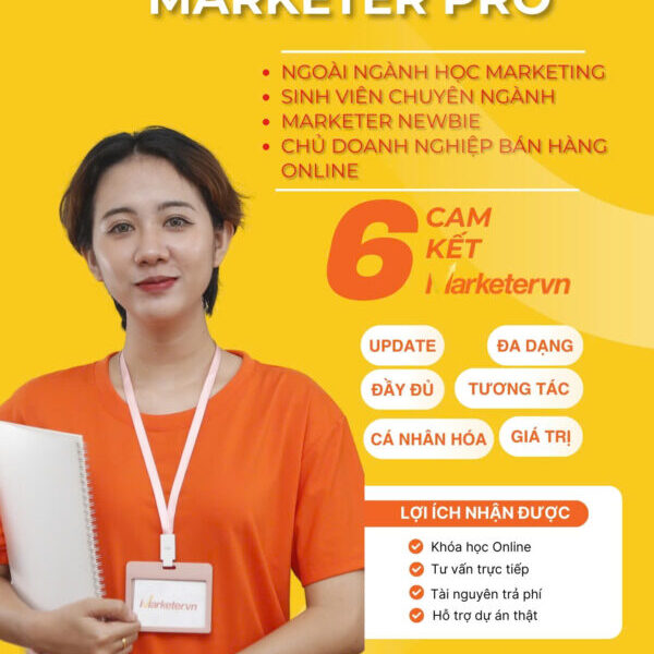 KHÓA HỌC MARKETER PRO